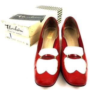 Vtg Florsheim Wingtips Tipper V3623  Size 8.5 AA